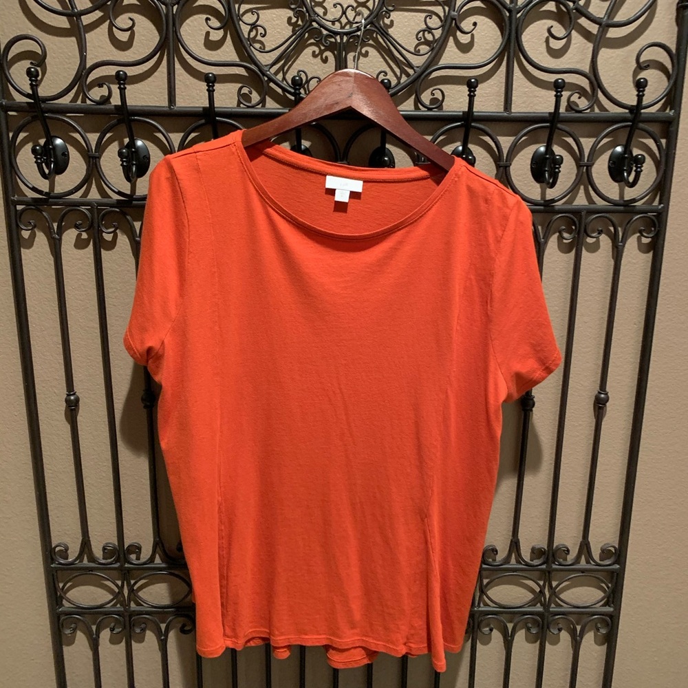 J Jill SS Orange 🍊 Tee